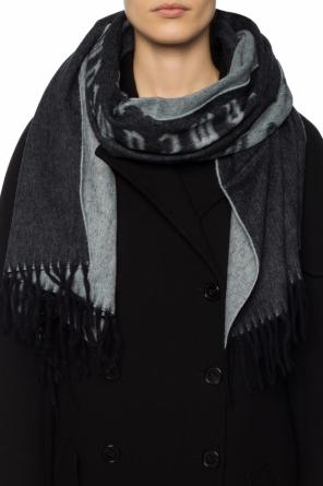 Logo-embroidered scarf, zdjęcie 2 Logo-embroidered scarf od McQ Alexander McQueen